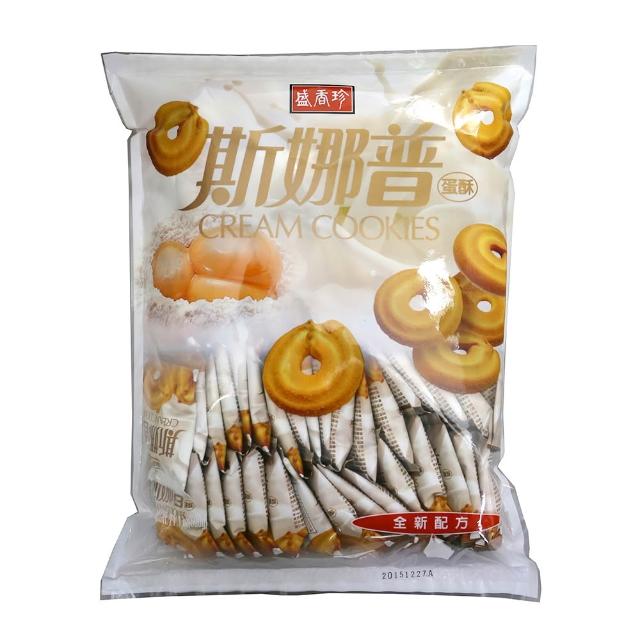 【盛香珍】餅乾量販包500g包-斯娜普蛋酥/脆捲/蘇打餅/煎餅(內有獨立小包裝)中元普渡/拜拜/澎派/餅乾