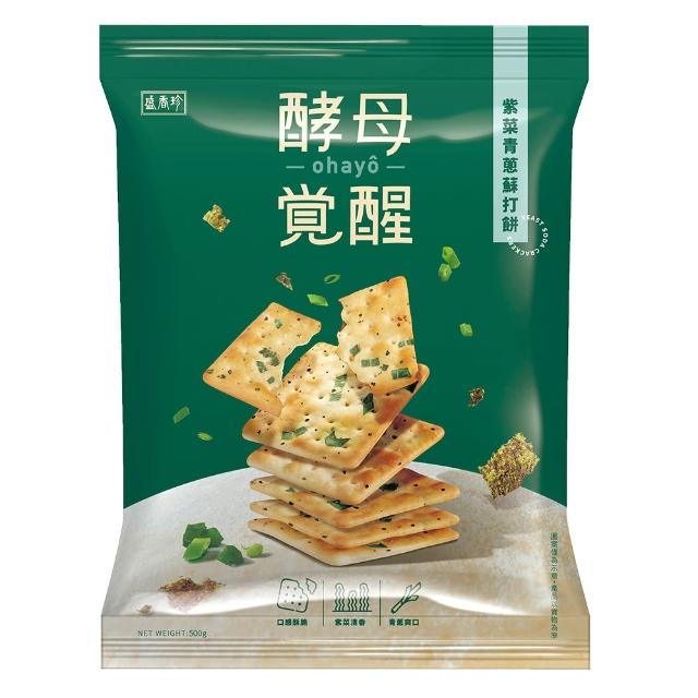 【盛香珍】餅乾量販包500g包-斯娜普蛋酥/脆捲/蘇打餅/煎餅(內有獨立小包裝)中元普渡/拜拜/澎派/餅乾