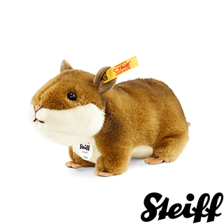 【STEIFF德國金耳釦泰迪熊】Goldy Hamster 倉鼠(寵物樂園)福利品出清