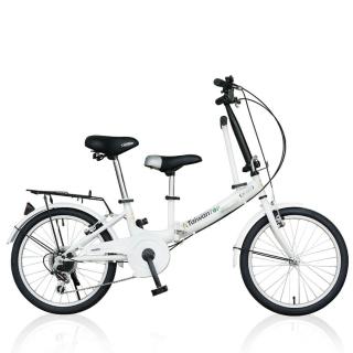 【Taiwan TOP】SHIMANO 20吋6速 親子折疊車 親子車