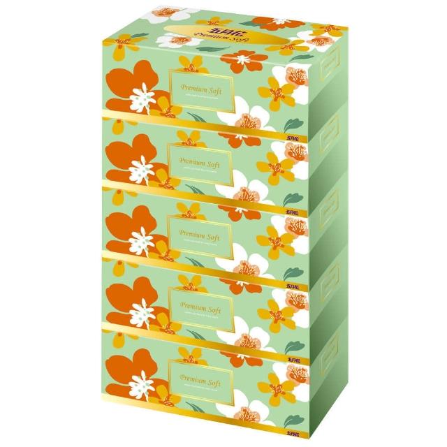 【五月花】親肌感盒裝面紙 200抽x5盒x10串/箱