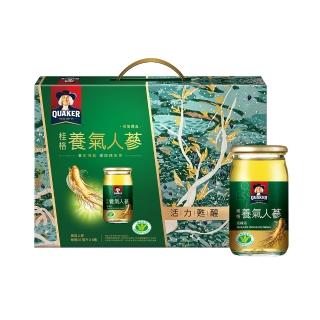 【QUAKER 桂格】養氣人蔘禮盒60ml×8入×1盒(共8入 送禮推薦/謝震武代言)