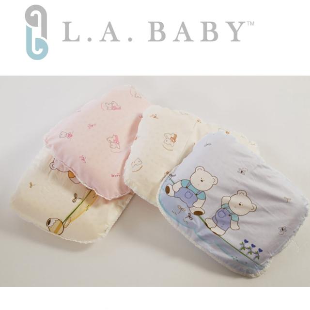 【美國 L.A. Baby】天然乳膠塑型枕(藍色/粉色/黃色/淡黃色)便宜賣