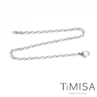 【TiMISA】動感 純鈦腳鍊(S)