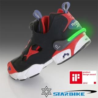 【STARBIKE】安全警示運動發光環 綠(一個)