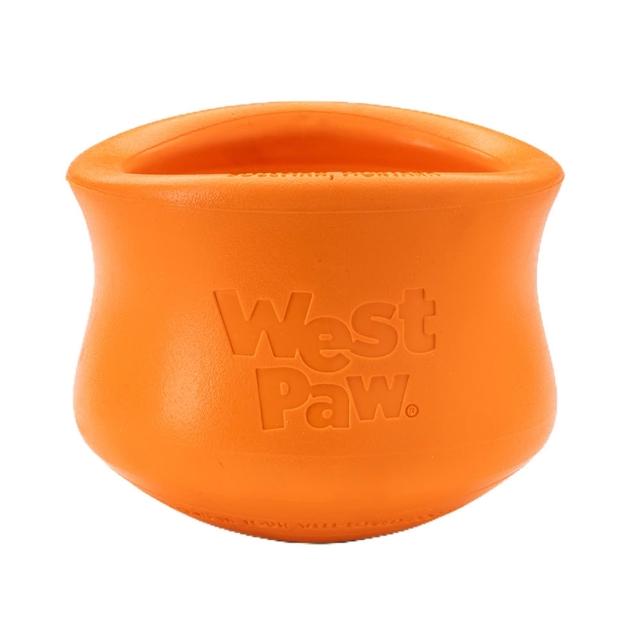 【West Paw】Toppl益智搖擺漏食3英吋-S(中小型犬/狗玩具/耐咬/互動/益智/漏食/慢食/浮水/寵物玩具)