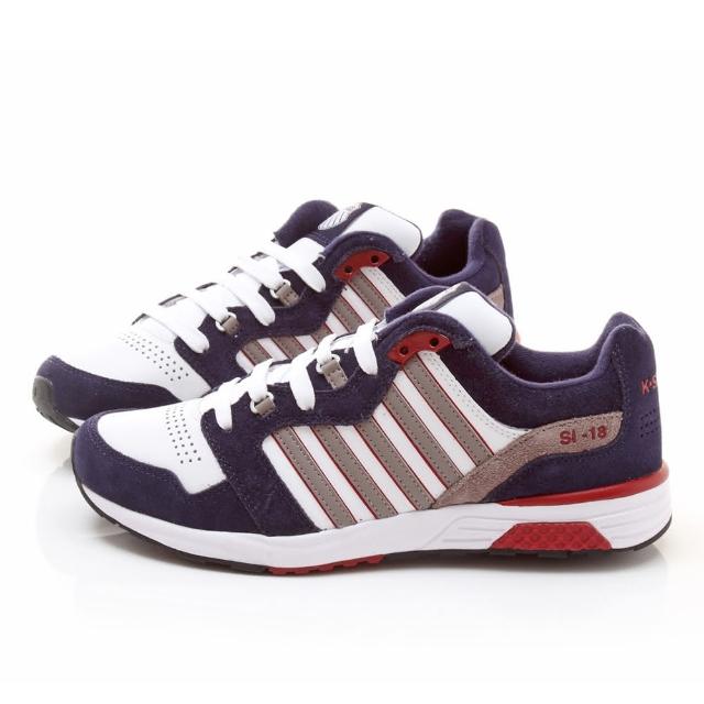 【K-SWISS】男款 RANNELL 2 LS 復刻慢跑鞋(03267-125-藍紫灰)網友推薦