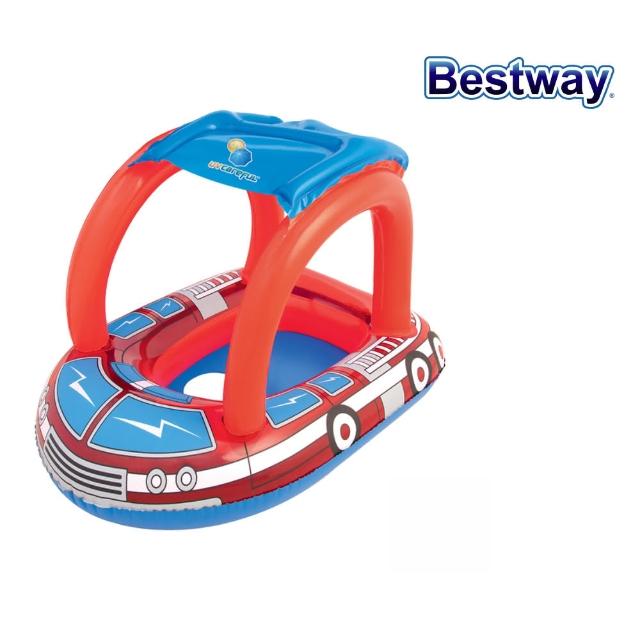 【酷博士】Bestway。消防車造型抗UV充氣座圈(34093)