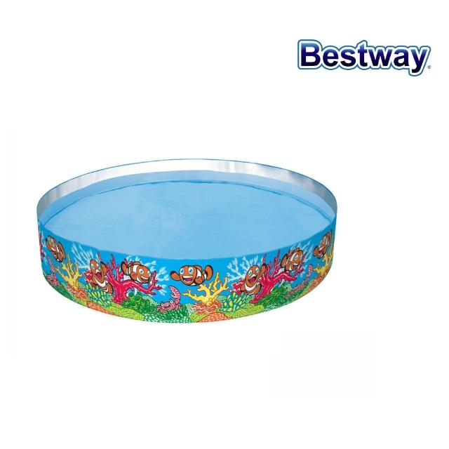 【酷博士】Bestway。Q版海底世界硬膠泳池（免充氣）(55031)