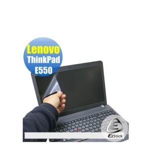 【EZstick】Lenovo E550 專用 靜電式筆電LCD液晶螢幕貼(可選鏡面或霧面)