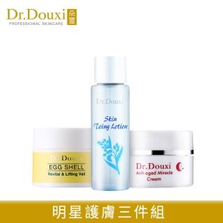 【Dr.Douxi 朵璽】薏沛健康機能水30ml+卵殼膜20g+熬夜霜10ml(3件組)