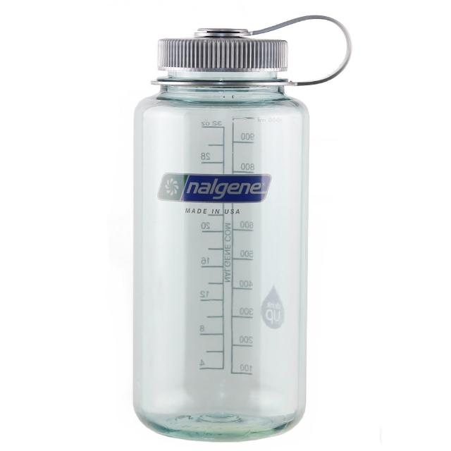 【Nalgene】寬嘴水壼1000cc(水藍)福利品出清