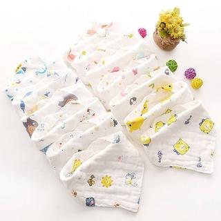 【baby童衣】任選 純棉雙面暗扣口水巾 3入組 36066(不挑款)