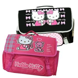 【imitu 米圖】凱蒂貓Hello Kitty 橫式書背包