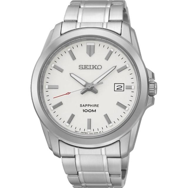 【SEIKO】CS系列大三針石英錶-銀白/41mm(7N42-0GD0S SGEH45P1)超值商品