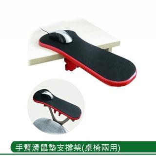 手臂滑鼠墊支撐架(桌椅兩用)