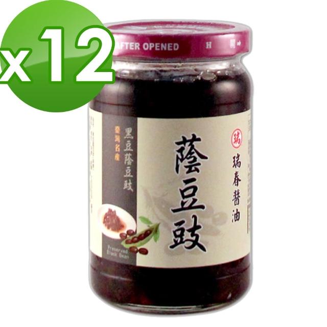 【瑞春醬油】蔭豆豉X12瓶