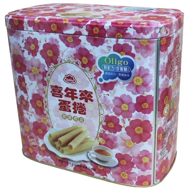 【喜年來】花筒蛋捲oligo禮盒512公克(蛋捲)