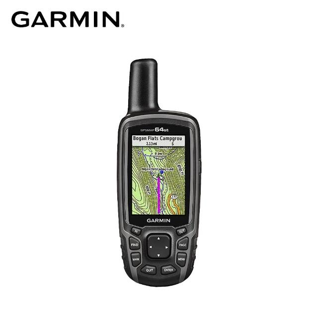 【GARMIN】GPSMAP 64st 全能進階雙星定位導航儀(快速到貨)
