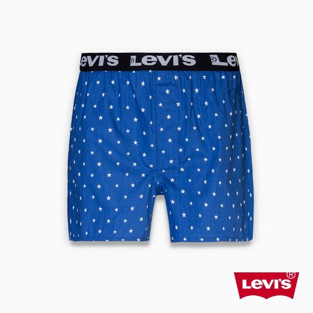 【Levis】Woven Boxer 寶藍色星星印花四角褲