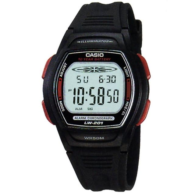 【CASIO】精緻時間電子腕錶(LW-201-4A)哪裡買?