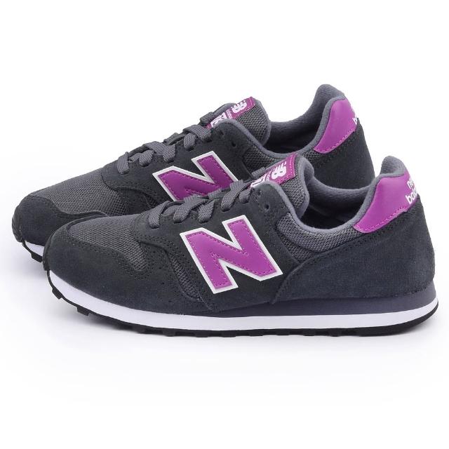 【New Balance】女款 麂皮復古運動鞋(WL373SGL-黑紫)推薦文