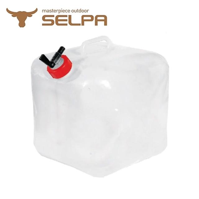 【韓國SELPA】10L多用途折疊水箱/水桶/洗車/露營/澆花/飲水開箱文