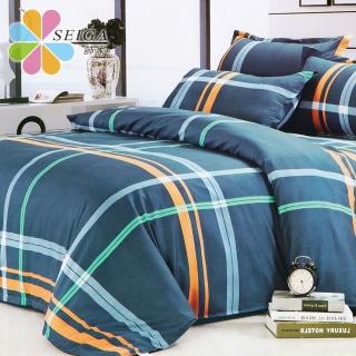 【Seiga 飾家】真愛永恆(雙人絲柔棉三件式床包組台灣製造)