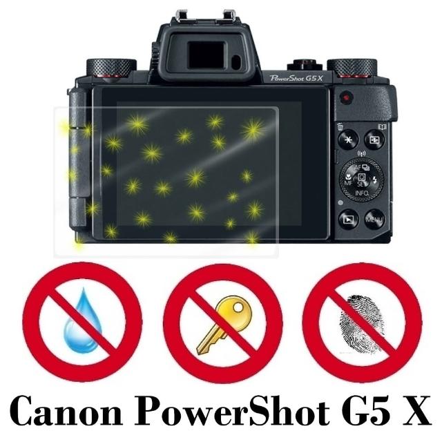 超值推薦-【D&A】Canon PowerShot G5 X日本原膜螢幕貼(NEWAS玻璃奈米型)