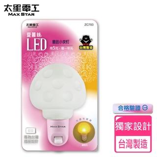 【太星電工】愛麗絲LED蘑菇小夜燈
