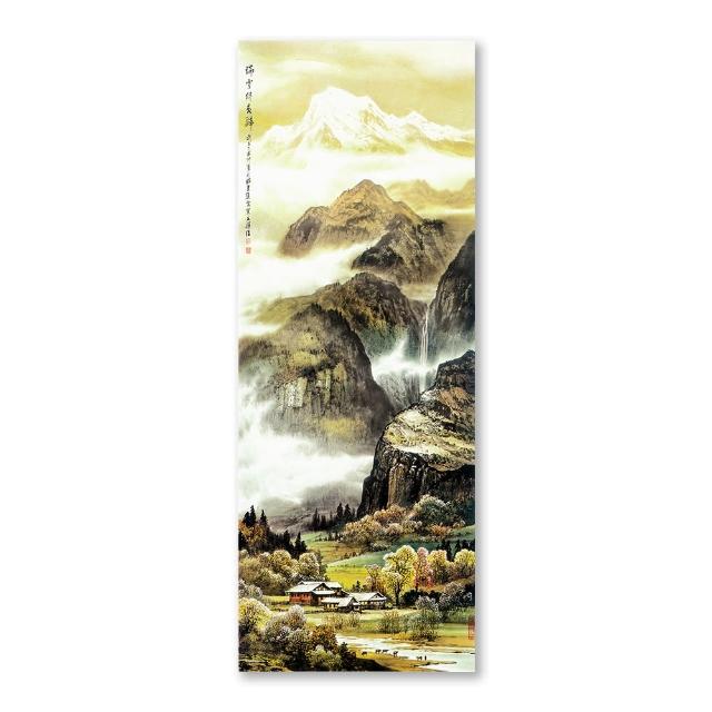 【橙品油畫布】單聯油畫無框藝術複製掛畫流行家飾30x80cm(SS0032)新品上市