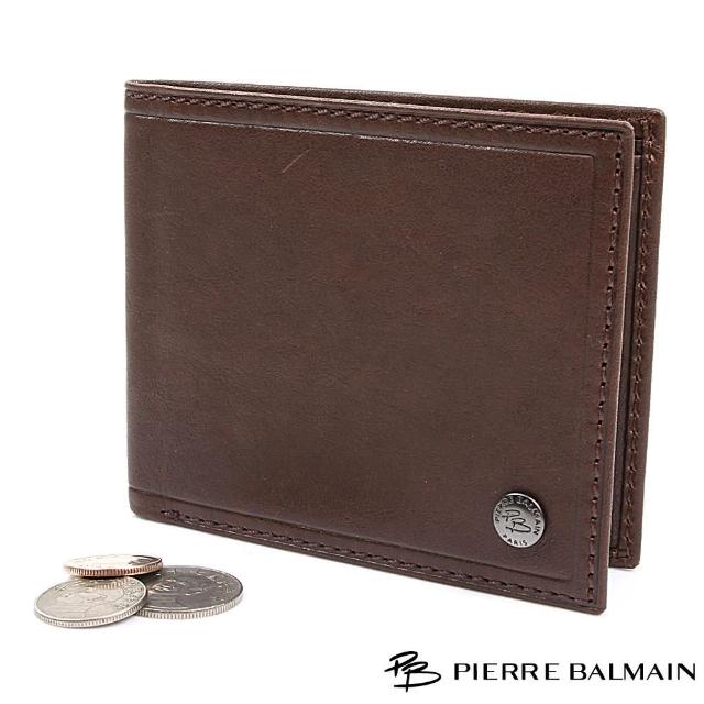 【PB皮爾帕門】植物染植鞣牛皮短夾-咖啡色(Vegetable Tanned Leather Wallet)