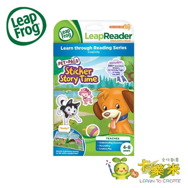 【LeapFrog】全英電子閱讀筆書籍-(可愛動物貼紙故事書)