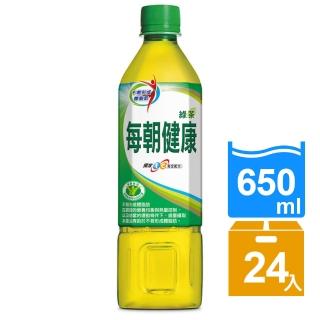 【每朝健康】每朝健康綠茶650ml-24入(榮獲三項國家健康認證)