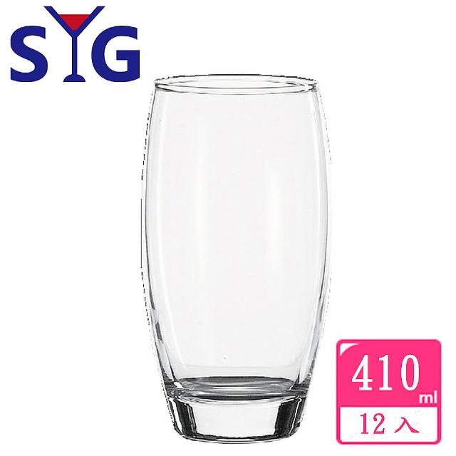 【SYG】玻璃果汁圓杯410cc(12入組)讓你愛不釋手