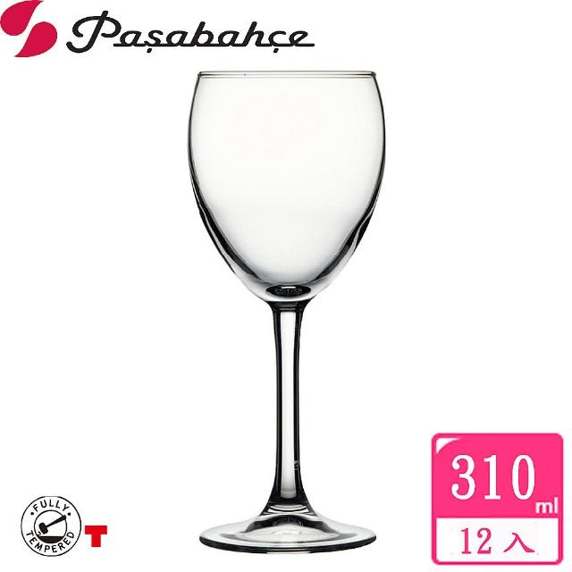 【土耳其Pasabahce】強化紅酒杯315cc(12入組)