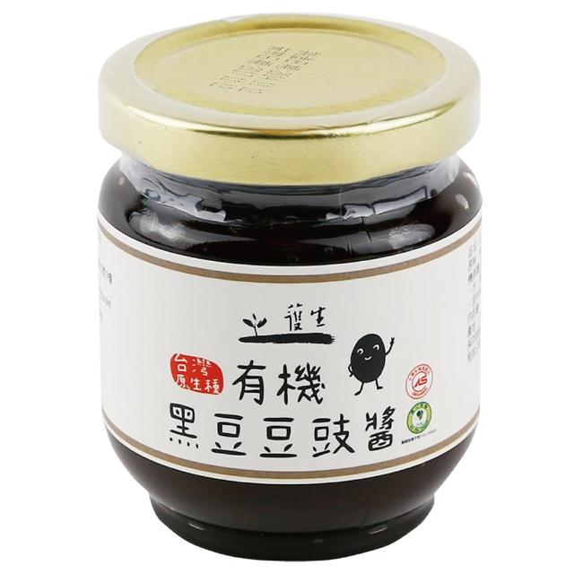 【護生】台灣原生種有機黑豆豆鼓醬_180g(護生 黑豆 豆豉)