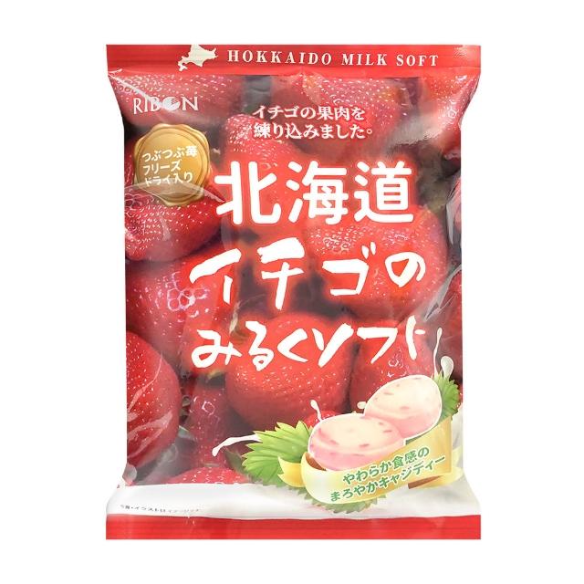 【RIBON立夢】北海道草莓牛奶糖(300g)物超所值