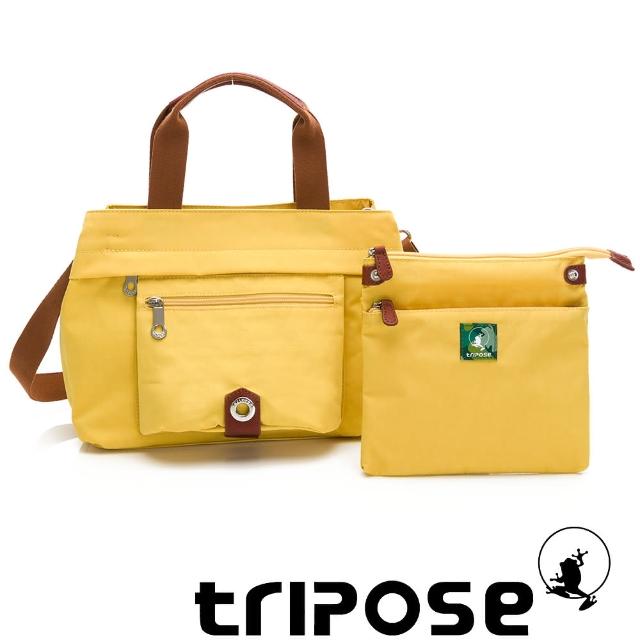 【tripose】微旅系列輕旅機能後背斜背包(黃)如何購買?