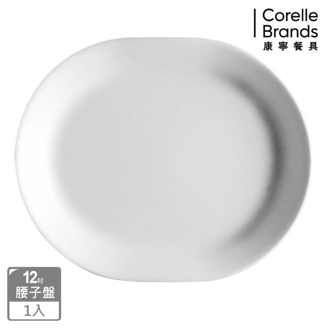 【美國康寧 CORELLE】純白12.25吋腰子盤(611)最新優惠