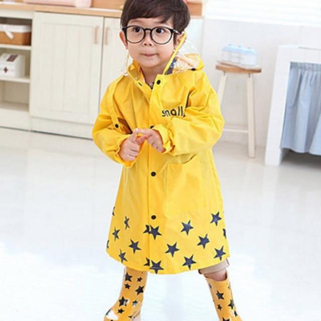 【親親寶貝】韓國熱銷動物樂園兒童雨衣黃斑馬/桃紅長頸鹿售完不補