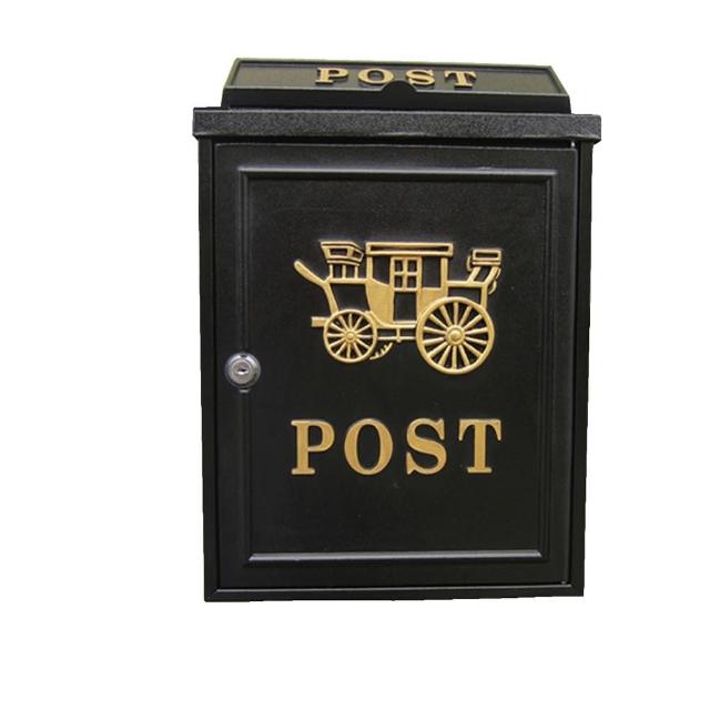 【PUSH!居家生活用品】英倫風金馬車個性化信箱郵箱郵筒報紙箱(I50)評比