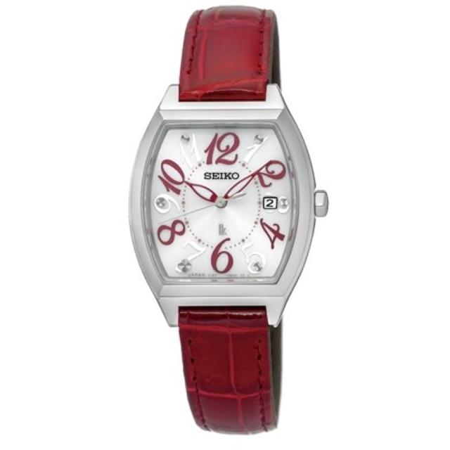 【SEIKO LK】太陽能氣質優雅時尚女錶(鱷魚皮錶帶/V137-0CE0R)破盤出清 【SEIKO LK】太陽能氣質優雅時尚女錶(鱷魚皮錶帶/V137-0CE0R)破盤出清