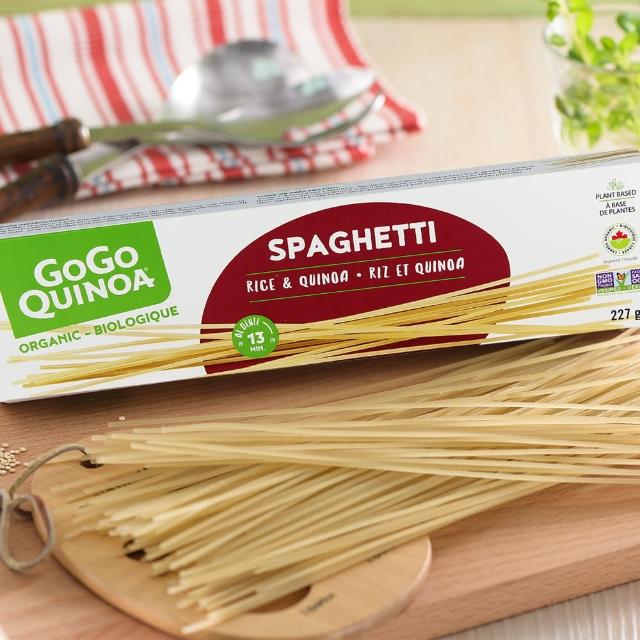 【GoGo Quinoa】有機義大利麵-直麵(227g)