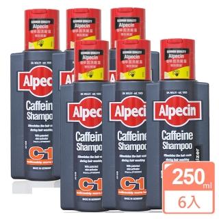 【Alpecin】咖啡因洗髮露250ml(6入組)