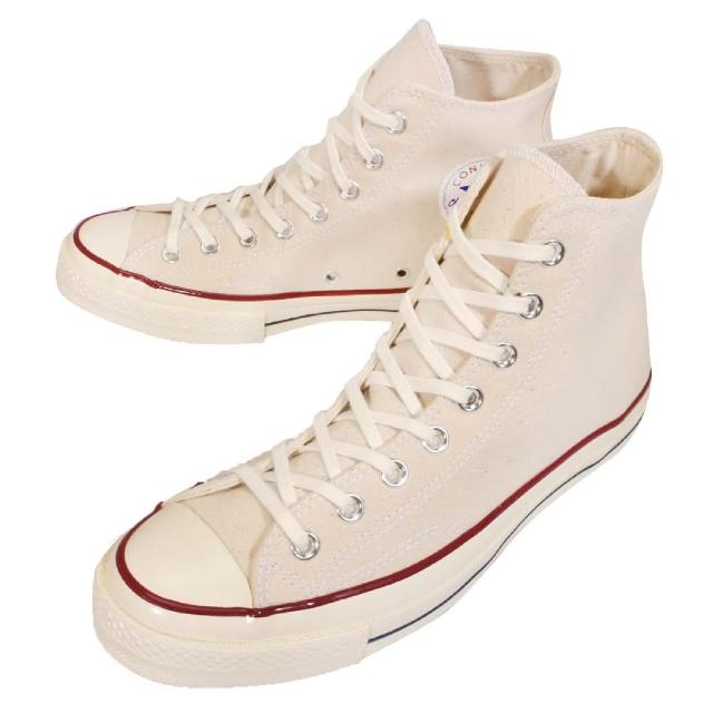 【CONVERSE】休閒鞋 帆布鞋 Chuck All Star 70 高筒基本款 卡其白 男鞋女鞋(144755C)促銷商品