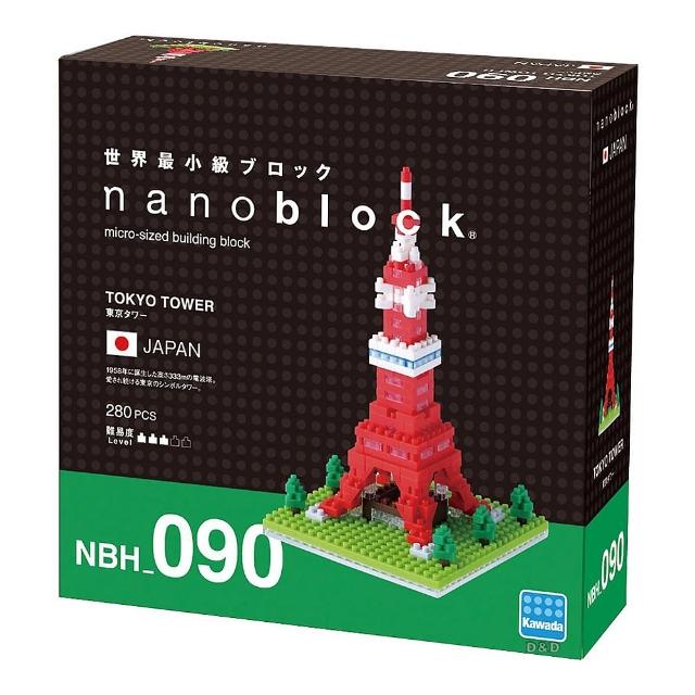 【Nanoblock 微小積木】日本 - 東京鐵塔(NBH-090)推薦文