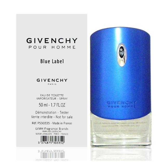 【Givenchy】Blue Label 牛仔紳士炫香水(50ml Test 包裝)福利品出清