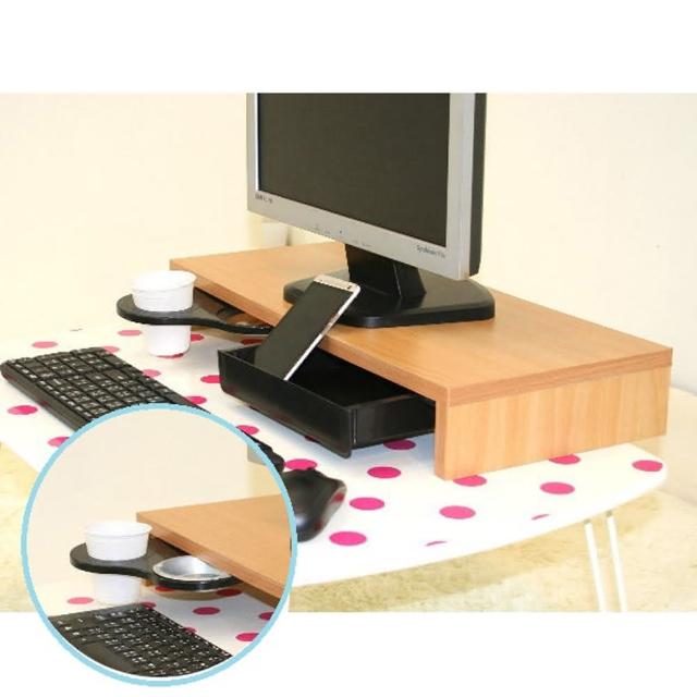 【ONE 生活】全方位營幕桌上架(附抽屜+飲料架+煙灰缸)