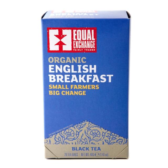 【大匠文創】馥聚公平貿易有機英格蘭早餐紅茶(40G/20包/斯里蘭卡原裝進口)